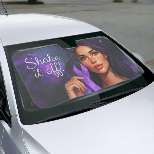 Shake It Off Car Sun Shade with UV Protection