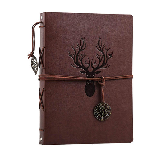 Vintage Leather Scrapbook Photo Album Picture Album DIY Scrapbooking Self Adhesive Memory Guest Book Wedding Family Book Gifts For Friends And Coin Collectors