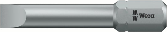 Wera 800/2 Z Slotted Screwdriver Bit 2 x 12 x 41 mm 05057240001