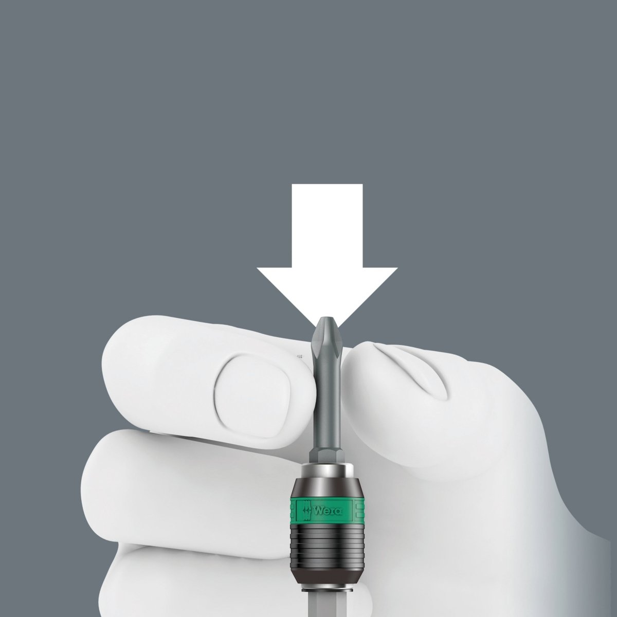 Wera 838 RA-R M Bitholding Ratcheting Screwdriver 1/4" 05051493001