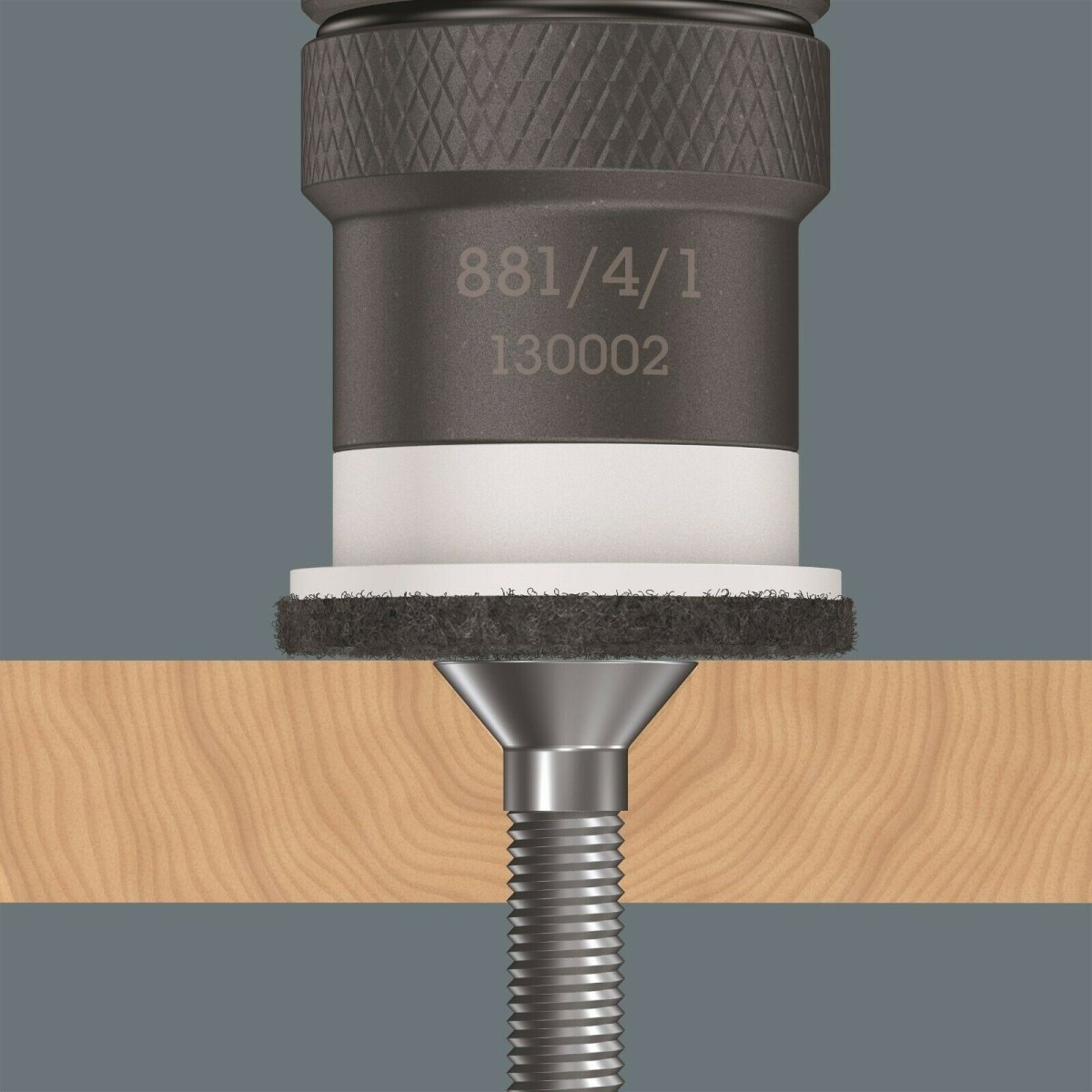 Wera 881/4/1 SB Bit Holder With Variable Depth Limiter 05130002001