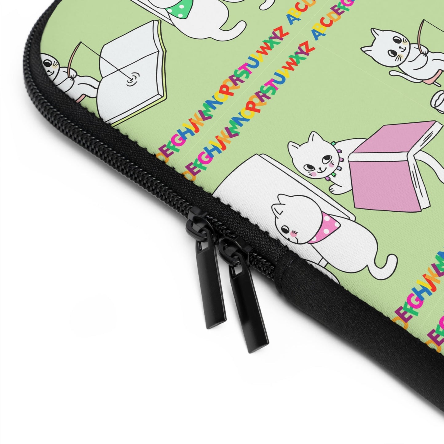 Whimsical Cat Laptop Sleeve