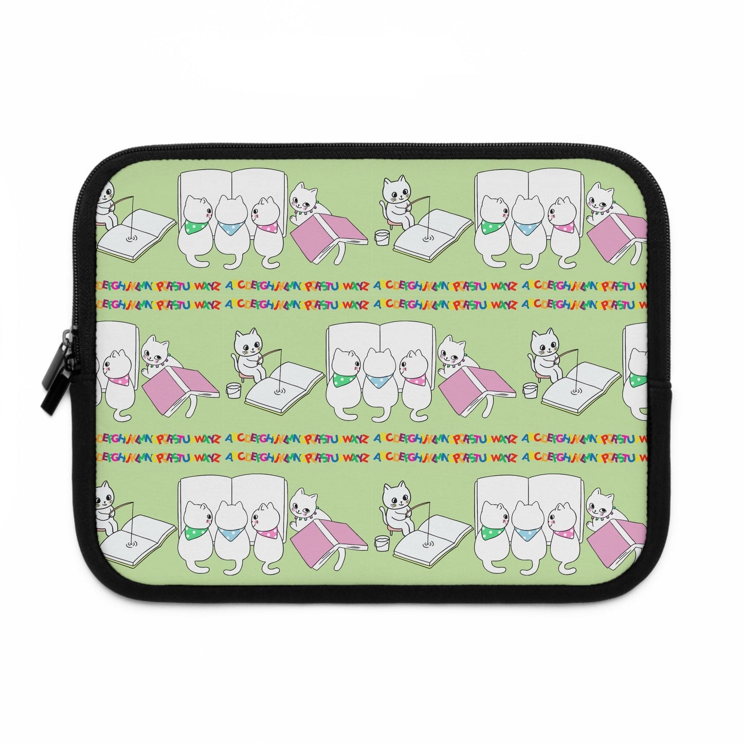 Whimsical Cat Laptop Sleeve