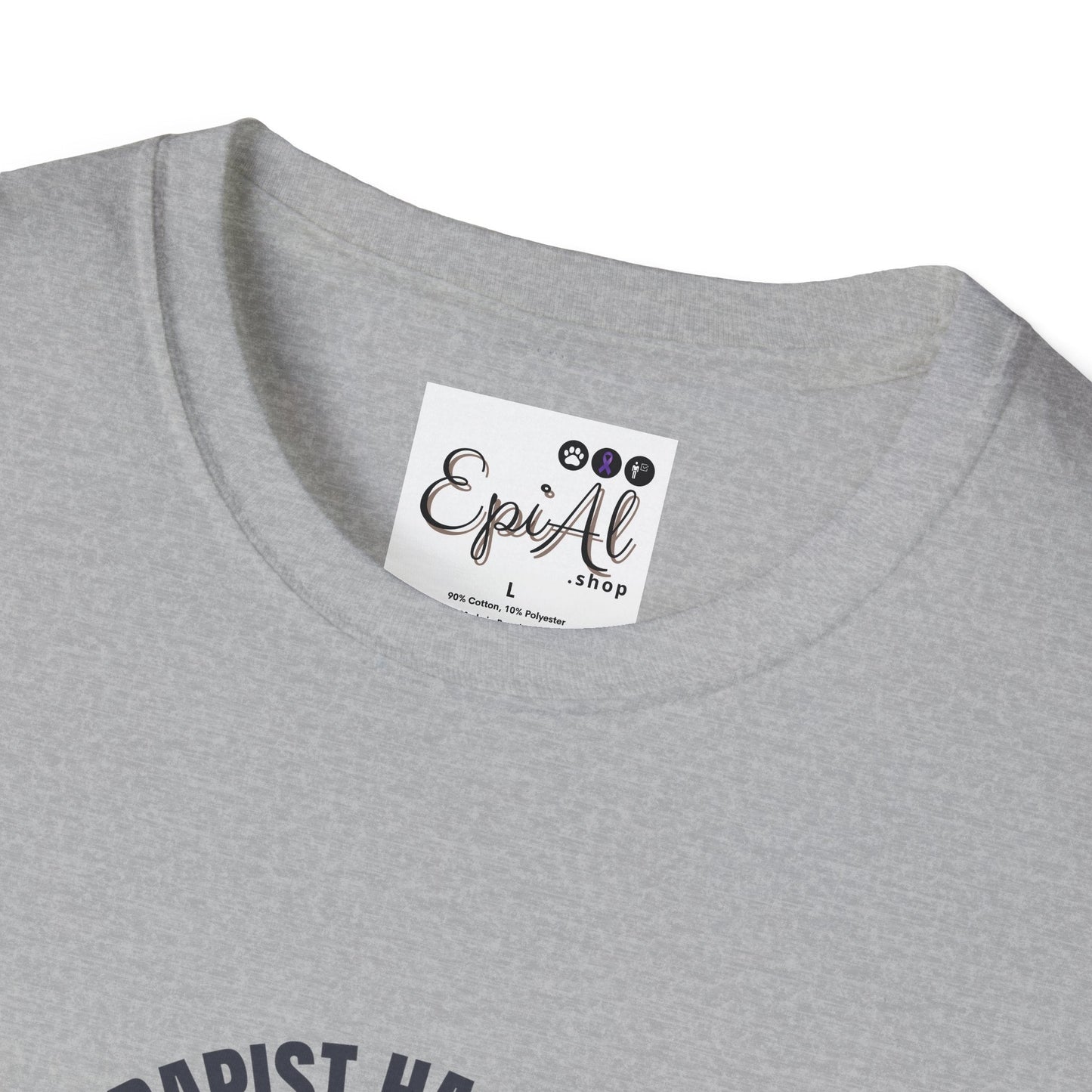 Whimsical Cat Therapy Unisex T-Shirt for Comfort and Style