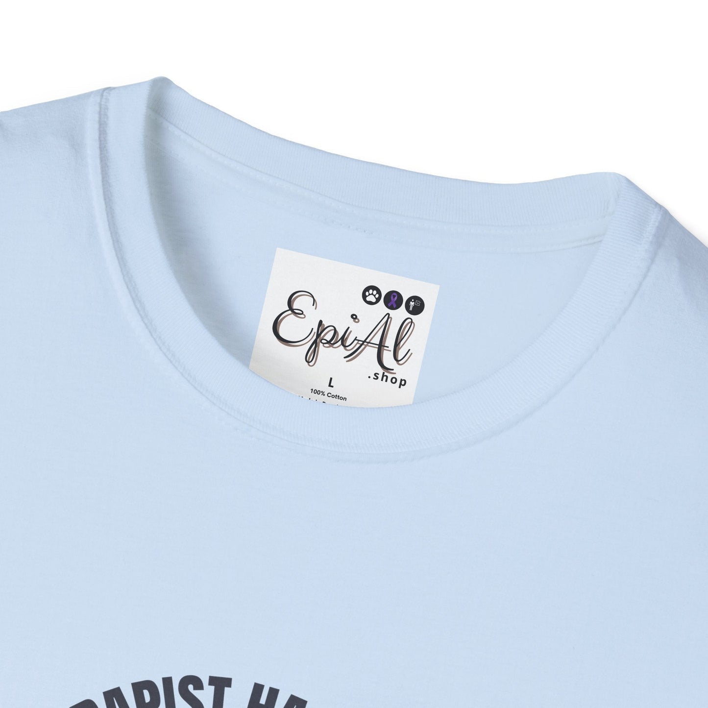 Whimsical Cat Therapy Unisex T-Shirt for Comfort and Style