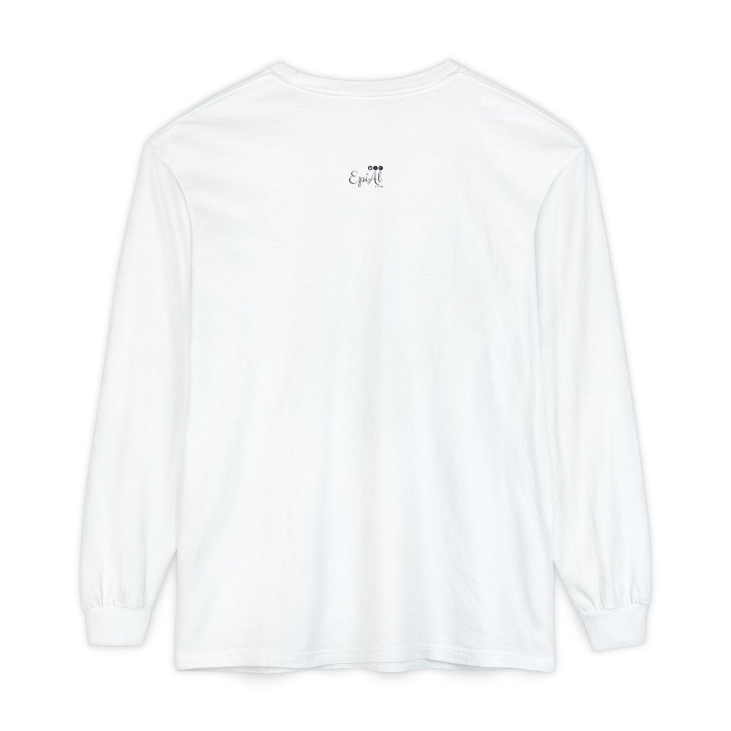 Whimsical Giant Cat Long-Sleeve T-Shirt