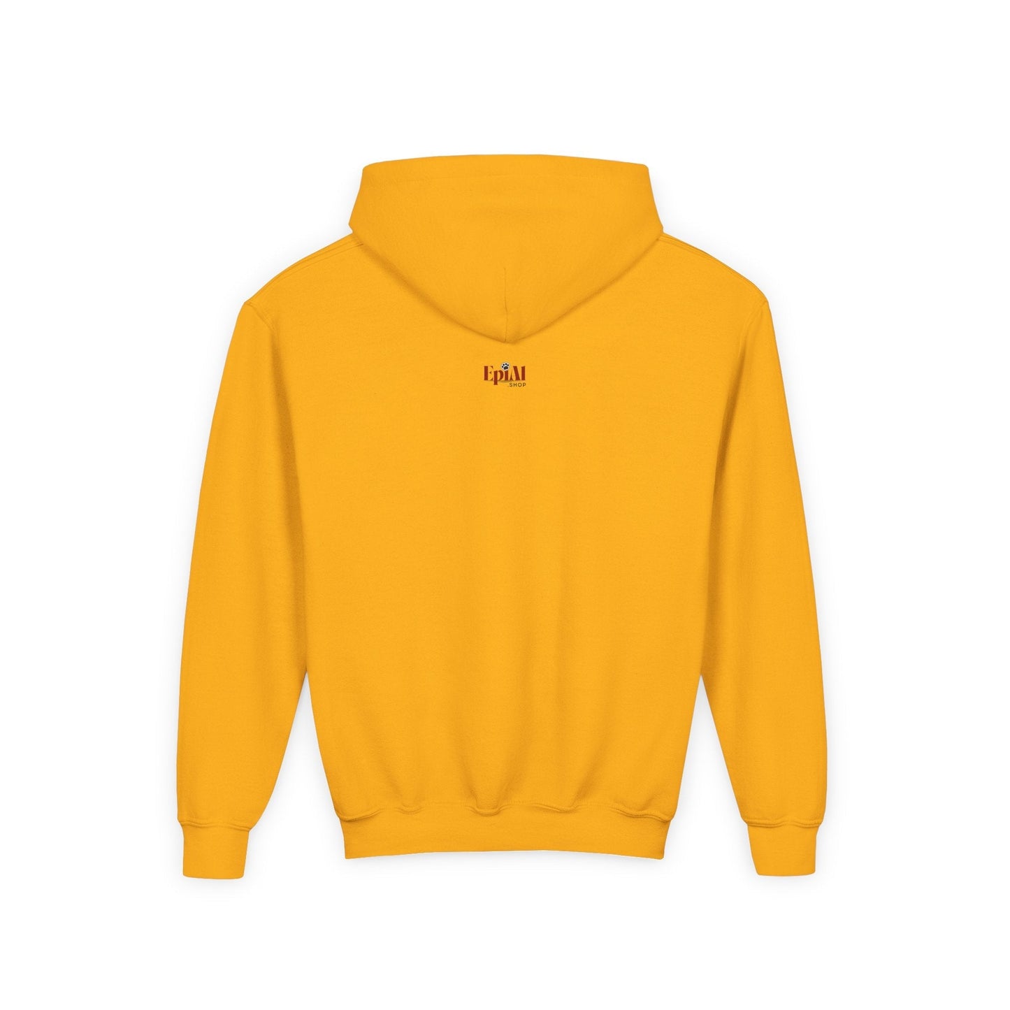 Youth Halloween Ghost & Cat Hoodie for Fun and Festive Celebrations