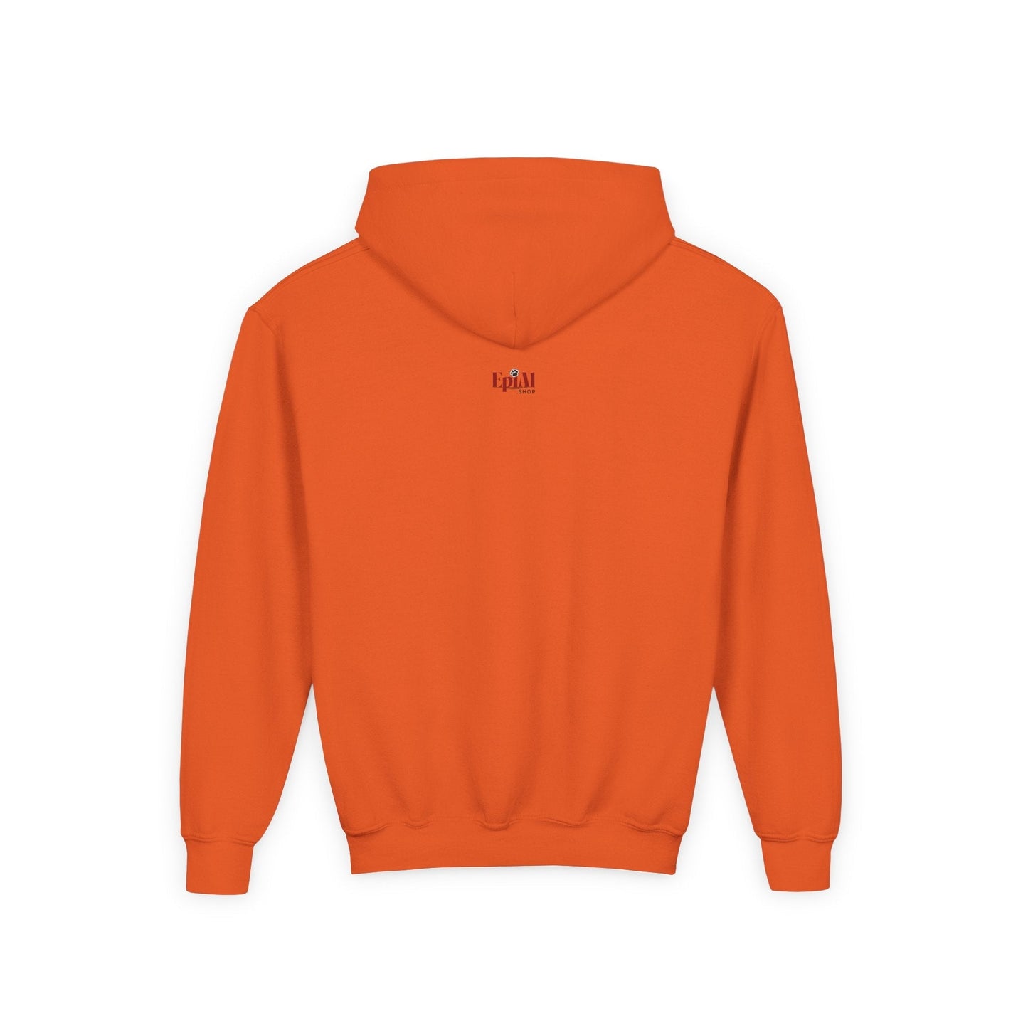 Youth Halloween Ghost & Cat Hoodie for Fun and Festive Celebrations