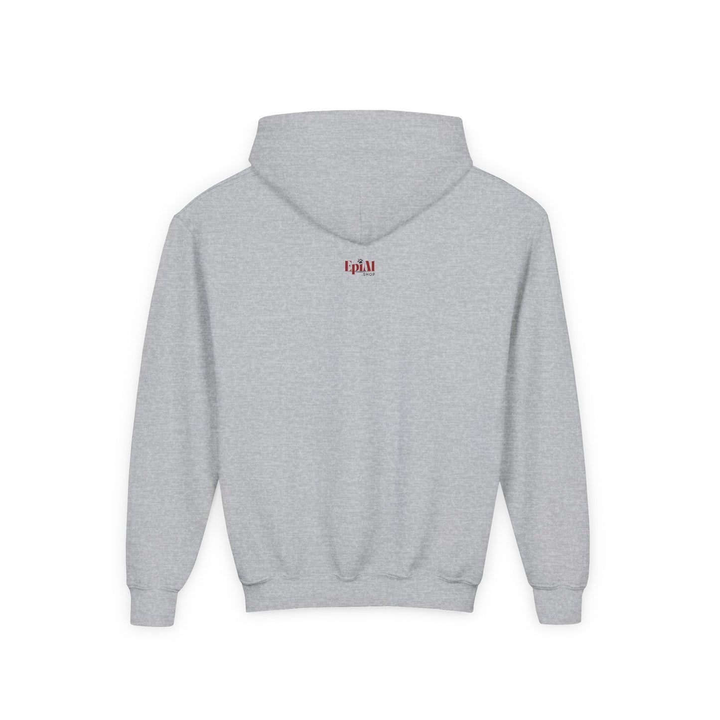 Youth Halloween Ghost & Cat Hoodie for Fun and Festive Celebrations