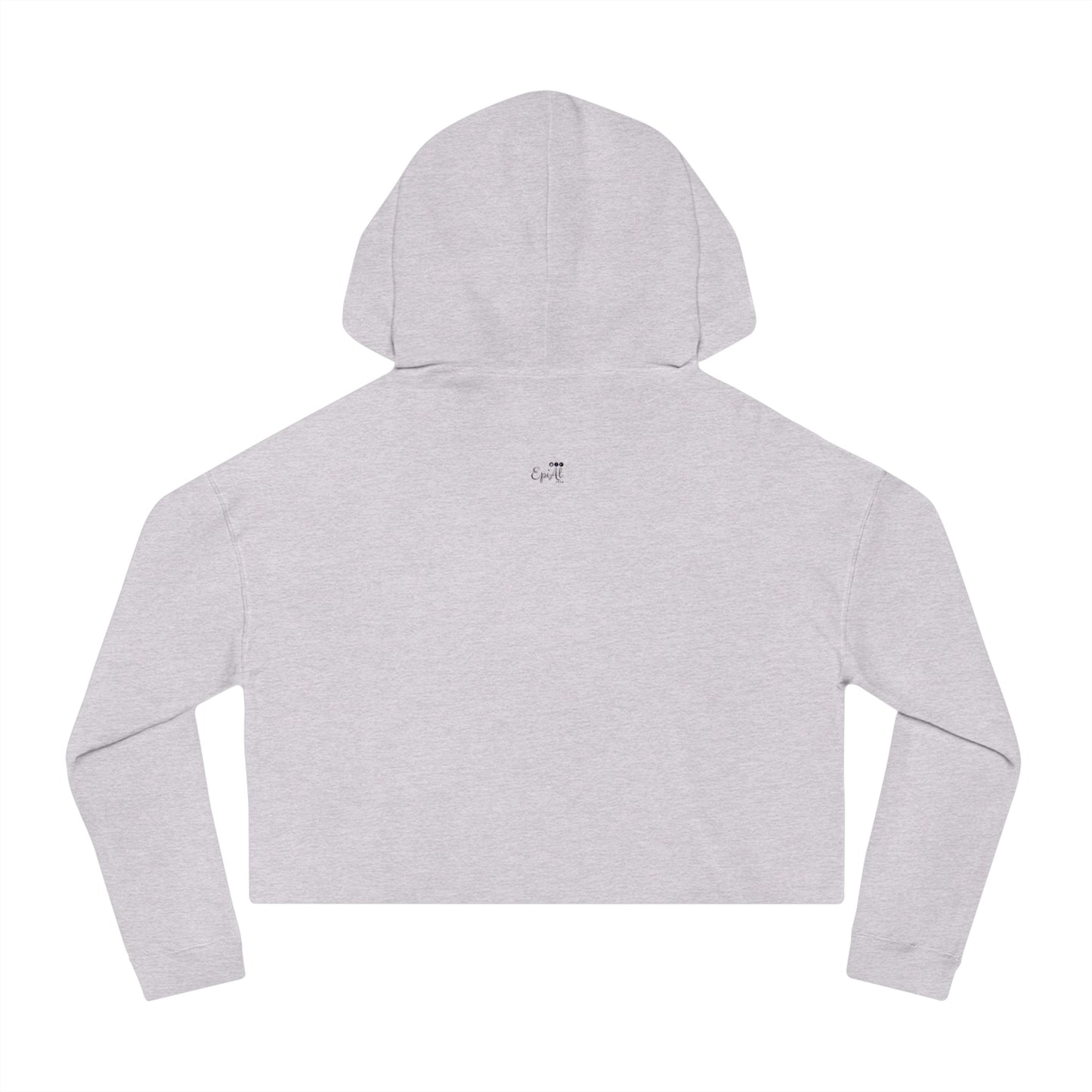 Zoom Zoom Zoomie Kitty Cropped Hoodie for Her